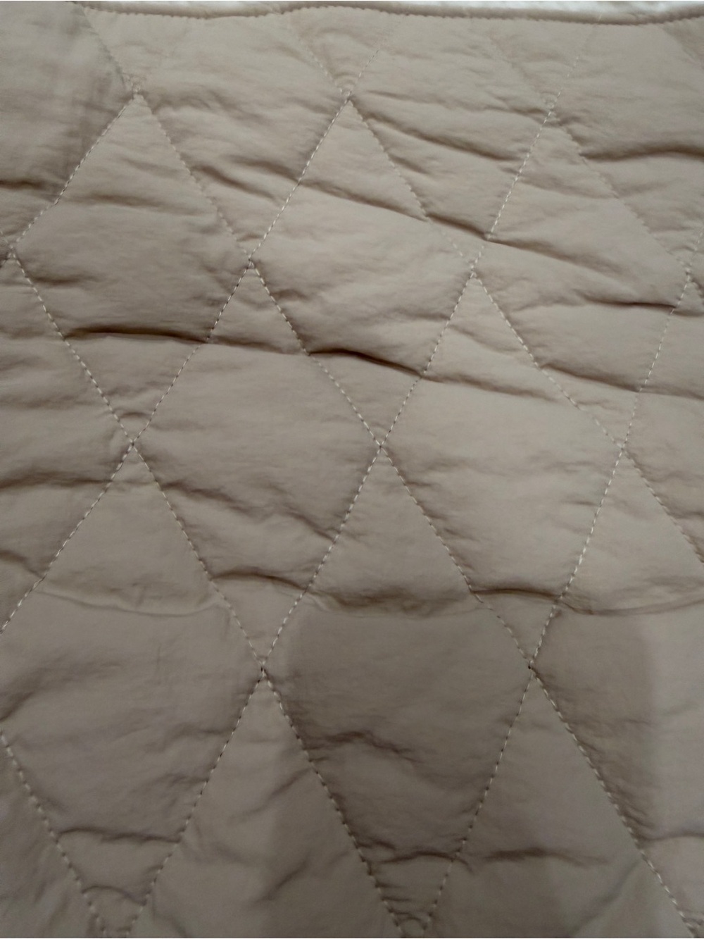 Abercrombie & Fitch Soft Cream Sherpa Zip Vest with Tan Lining Medium - Picture 7 of 9